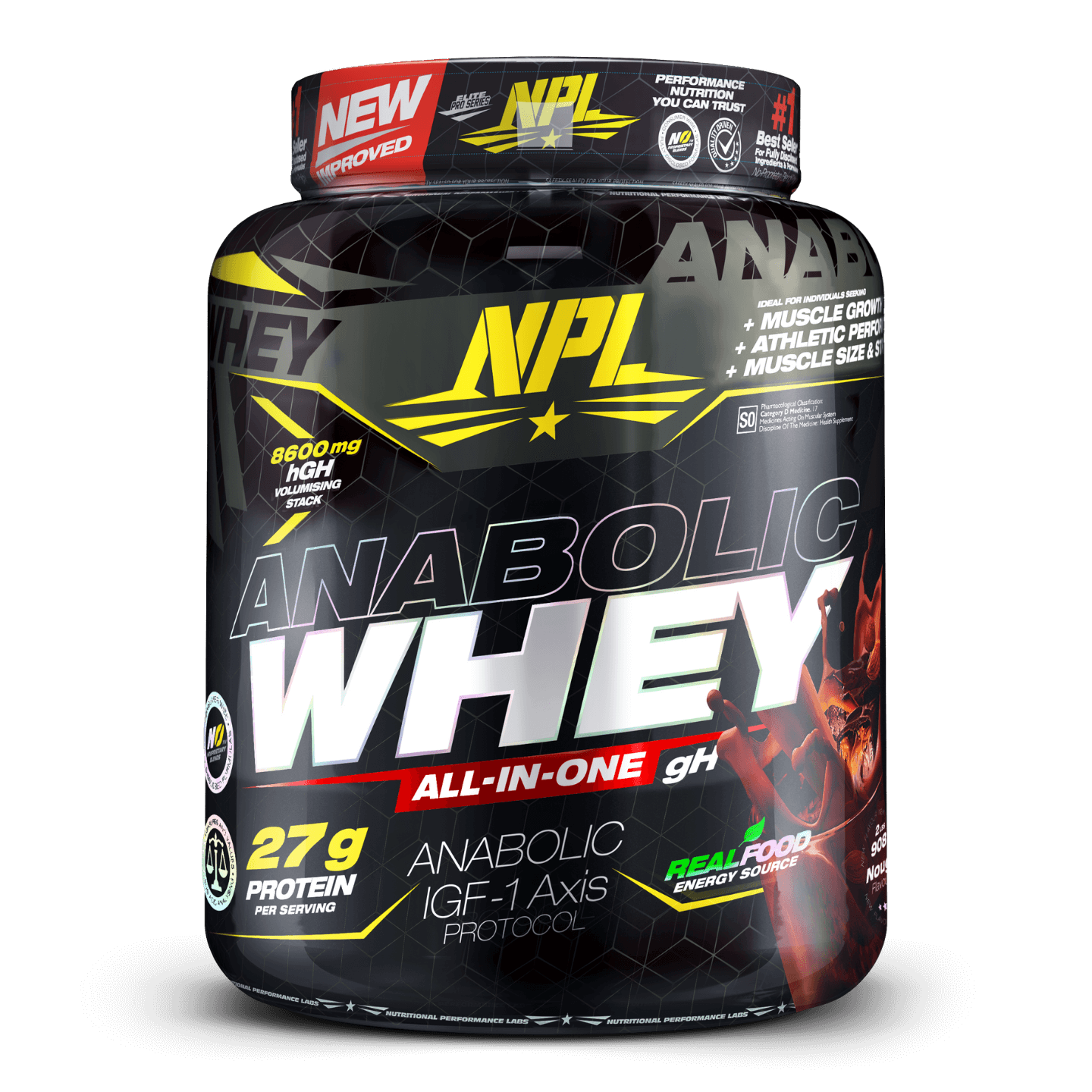 NPL Anabolic Whey 2lbs Online Supplements SuppGuru