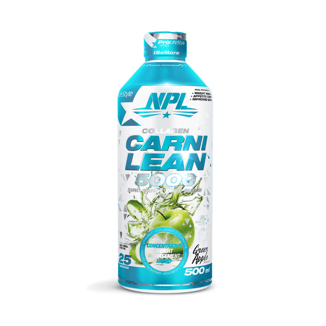 NPL CarniLean - Your Ultimate Carnitine Fat Burner with Collagen Enrichment for Total Fitness.