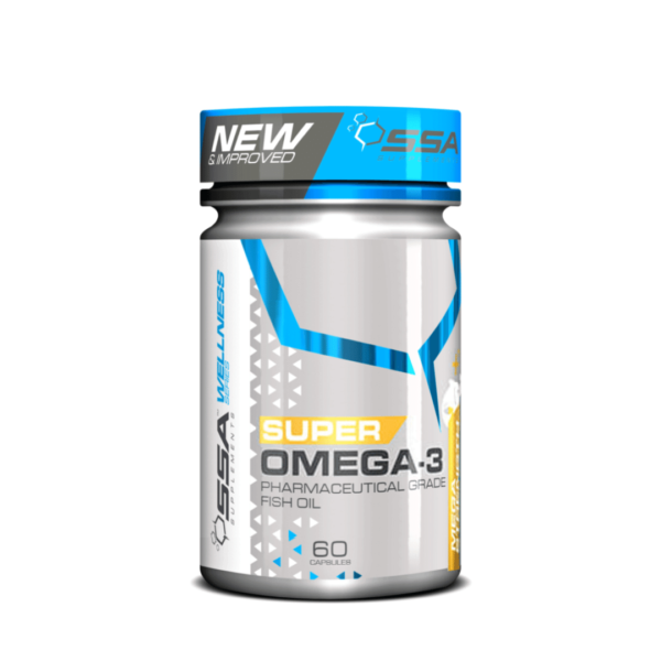 SSA Super Omega 3 - Essential Fish Oil for Health and Fitness