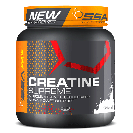SSA Creatine Supreme: Your Gateway to Amplified Energy, Muscle Growth, and Performance Supremacy. Elevate Every Workout with Precision and Power.