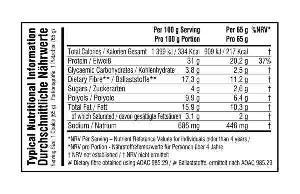 SSA High Protein Cookie - Image 2