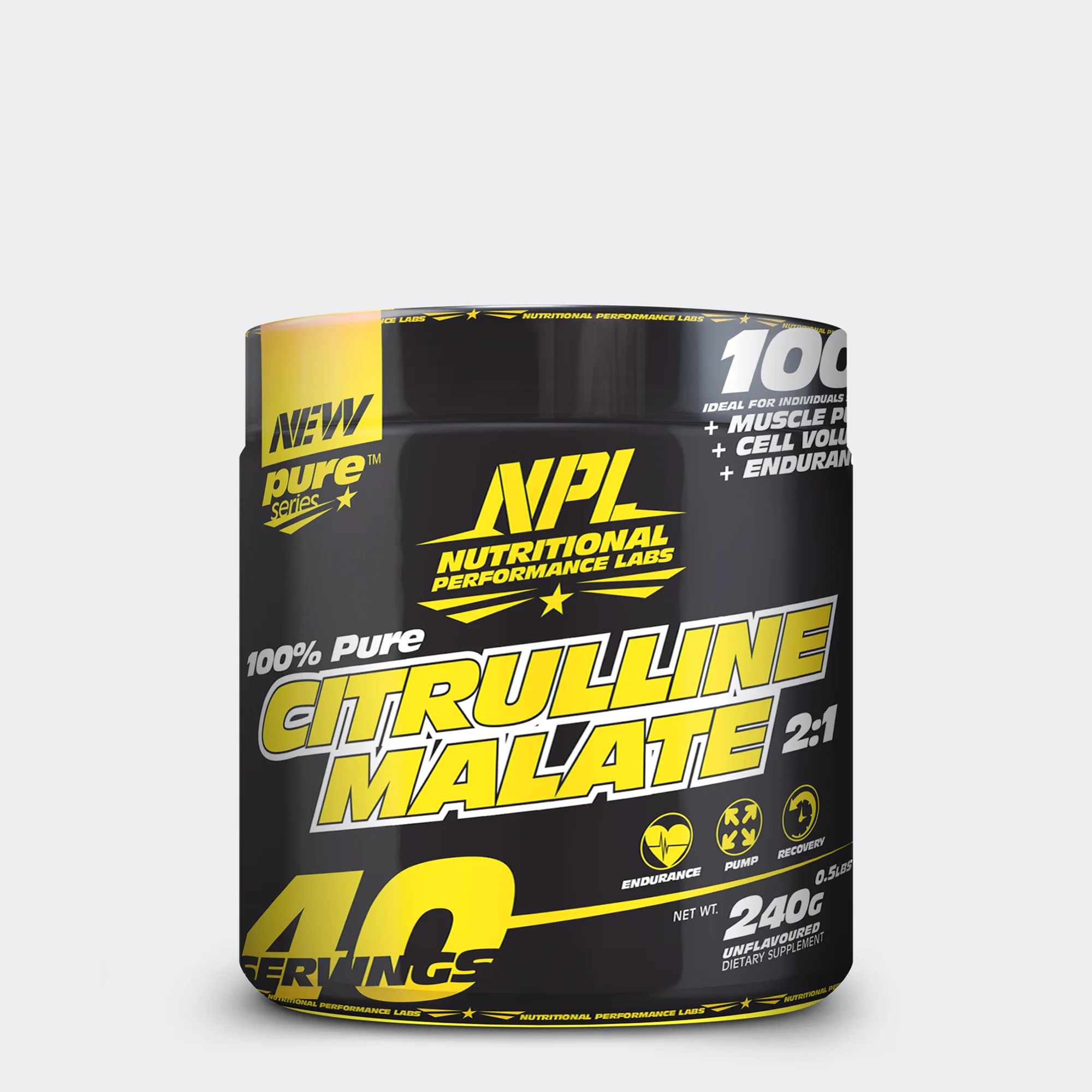 NPL CITRULLINE MALATE: Your Ultimate Pump Enhancer for Peak Performance and Unrivaled Muscle Pumps.