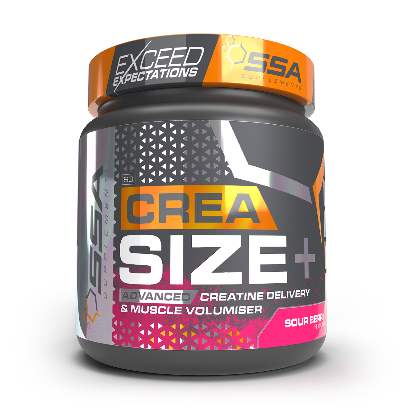 SSA CREA SIZE+: The Ultimate Creatine Powerhouse for Enhanced Performance and Gains.