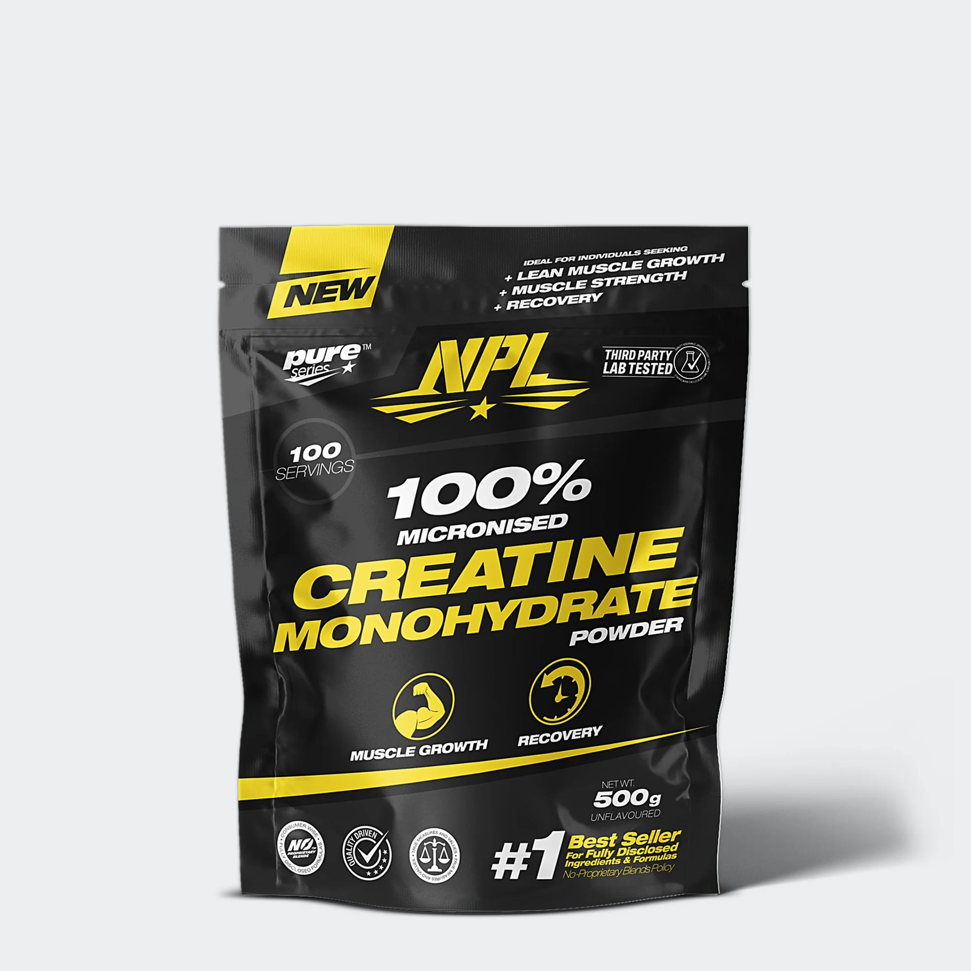 NPL Creatine Monohydrate 500g