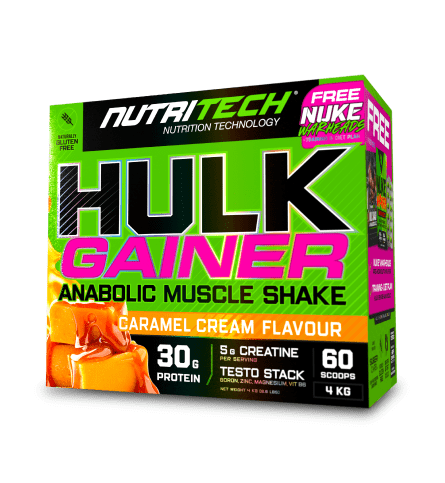 NutriTech Hulk Gainer - Ultimate Mass Gainer with Protein Power