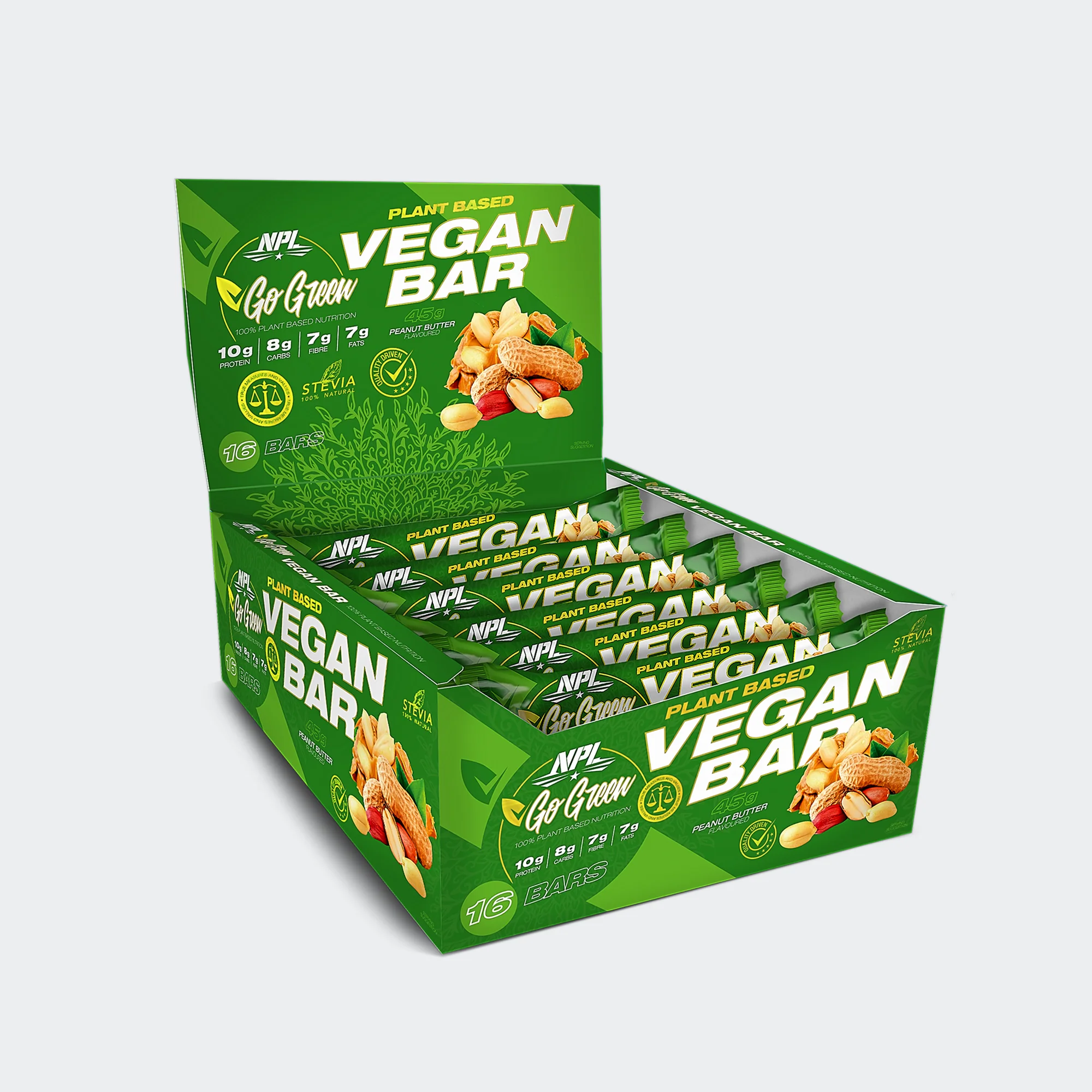 NPL Vegan Protein Bars (16 X 45g)