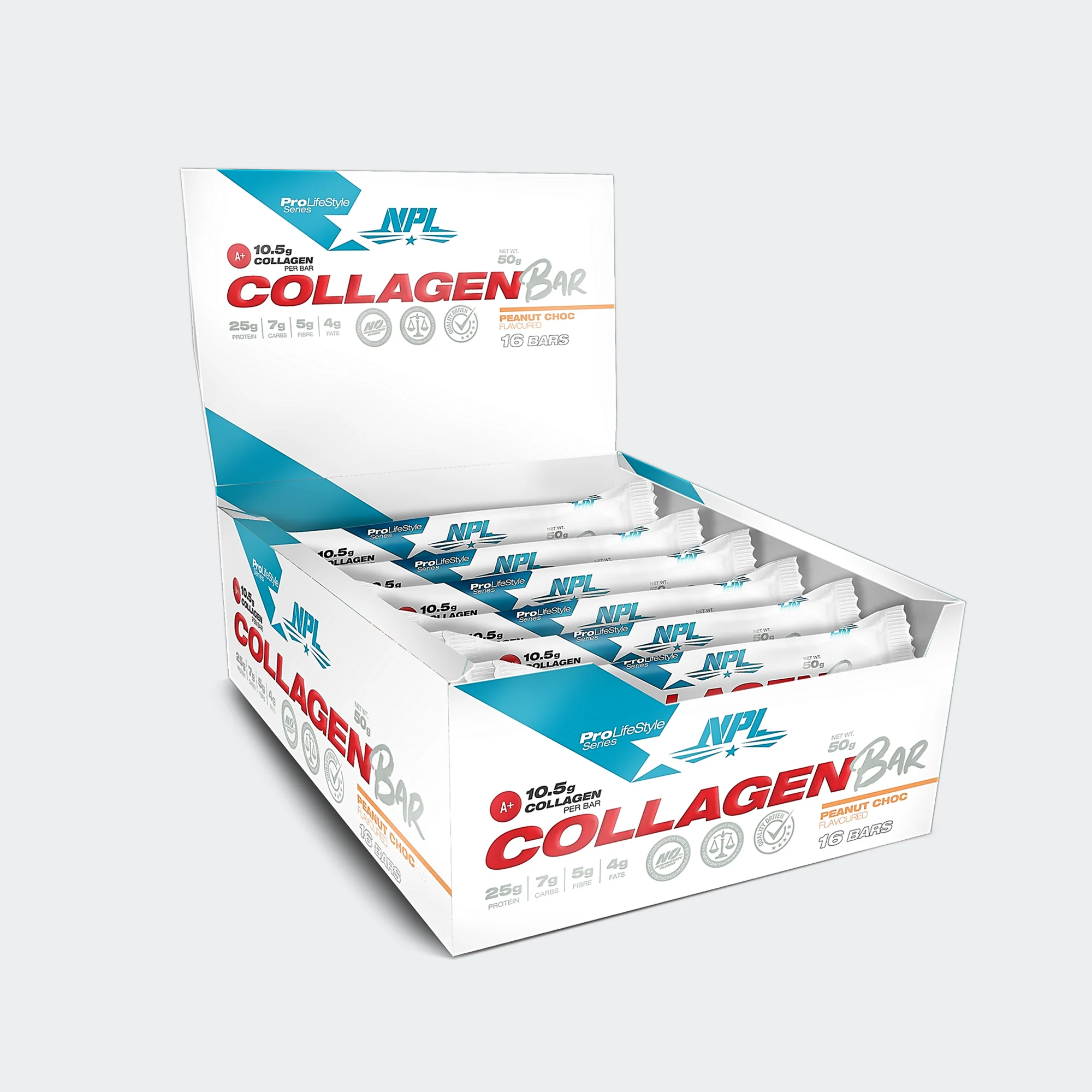 NPL Collagen Bars (16 X 50g)